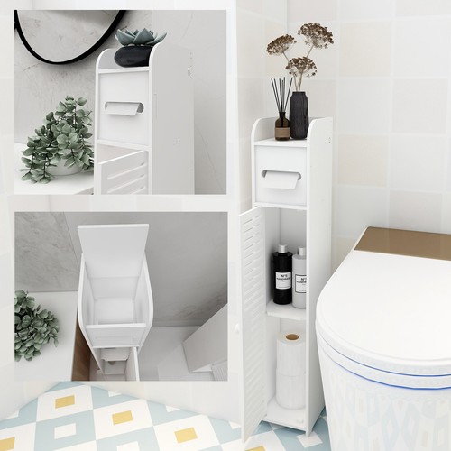 Wooden bathroom shelf cabinet - shelf,