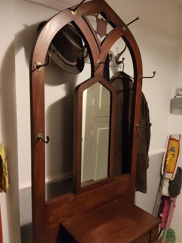 Elegant edwardian mirrored - an,