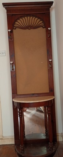 Victorian hall stand - victorian, in