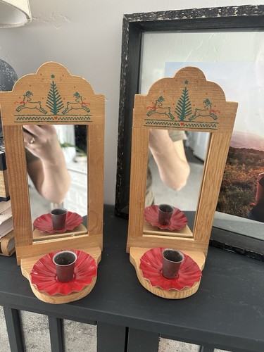 Vintage christmas deco wooden - christmas,