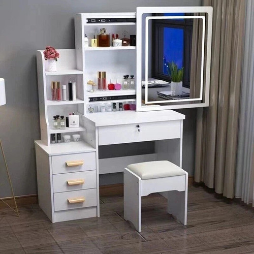 White dressing table - dressing, with