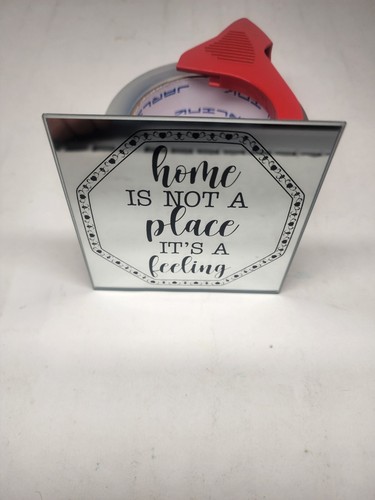 Home not place - not, a