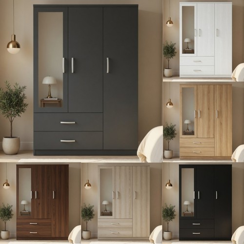 Assembled door mirrored - assembled, 3
