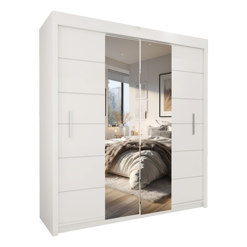 Modern double mirror sliding - ,