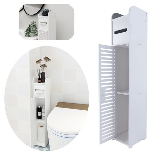 Modern wooden bathroom shelf - modern,