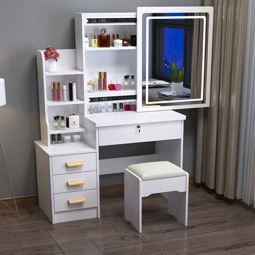 White dressing table - table, with