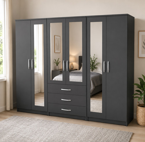 Ready assembled grey - ready, door
