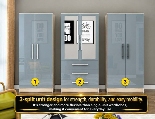 Modern door mirrored - 6,