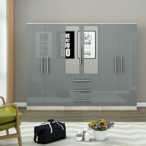 High gloss grey large - gloss,