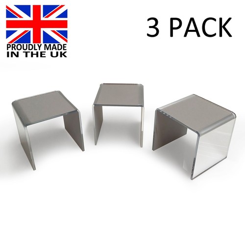 Mirror acrylic plinth step - 3x,