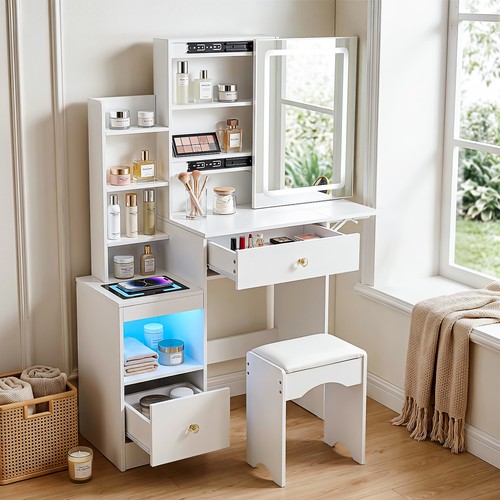 Dressing table with drawers - dressing,