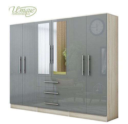 Modern door mirrored - 6,
